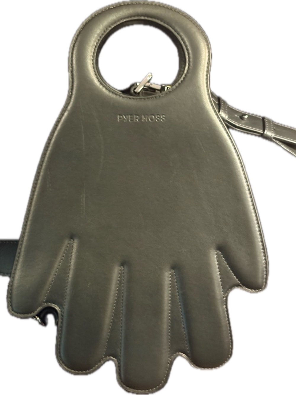 *NEW RARE Pyer Moss "Wave" Handbag in Grey – Archival Piece